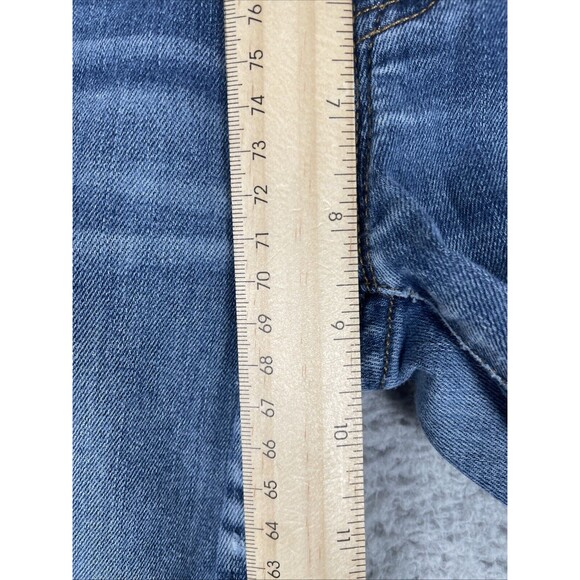 J. Crew Toothpick Skinny Jeans Womens Size 29 Blue Denim 28" - Picture 3 of 7